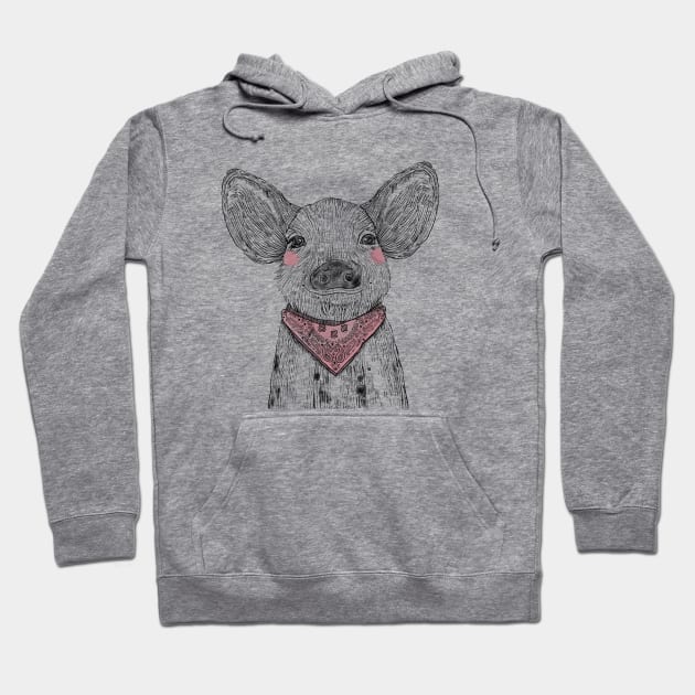 cute piggy Hoodie by LifeTime Design